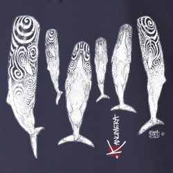 Sperm Whales Organic Sweat-shirt 2