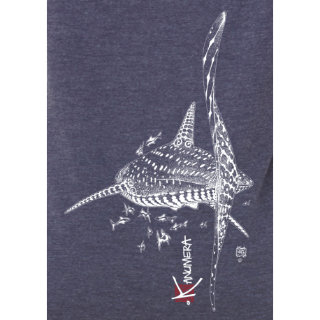 Débardeur Fluide Fendu Le Requin Baleine
