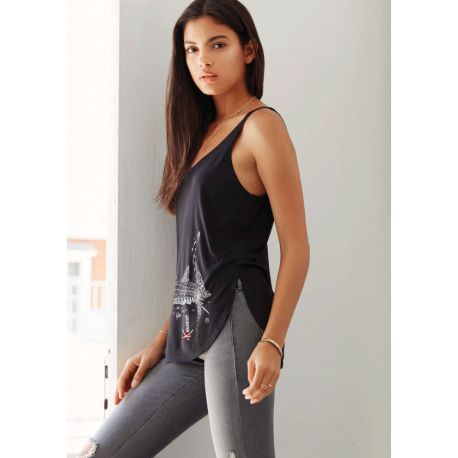 Whale Shark Women's Flowy Side Slit Tank