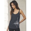 Whale Shark Women's Flowy Side Slit Tank