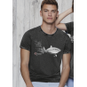 White Shark and Diver Men's organic T-shirt