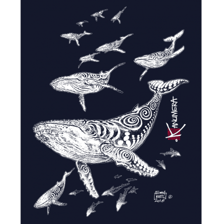 Robe sans manches Le Champ des Baleines