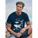 Tee-shirt Bio Le Champ des Baleines Tee-shirt Bio Le Champ des Baleines