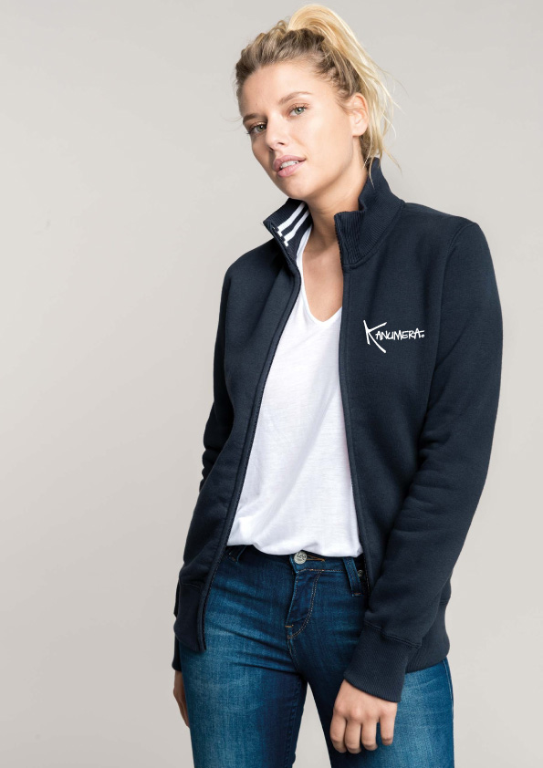 Manta Rays Ladies' full zip sweat jacket