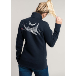 Veste Molleton zippée femme Les Raies