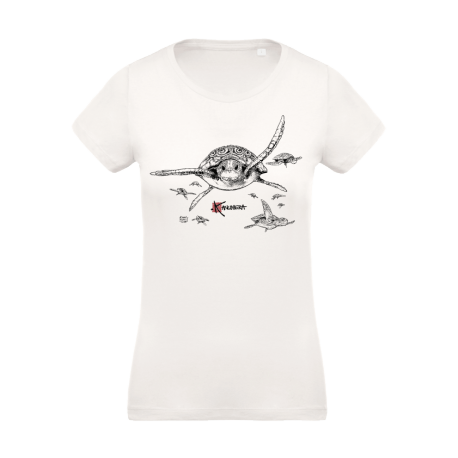 Tee-shirt Bio Femme Les Tortues