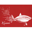 White Shark and Diver kid's T-shirt White Shark and Diver kid's T-shirt