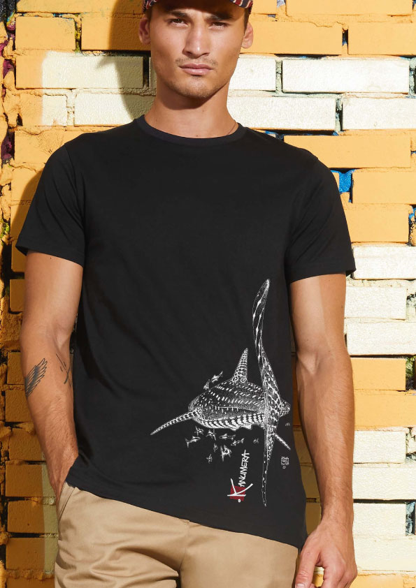 Whale Shark Men's organic T-shirt