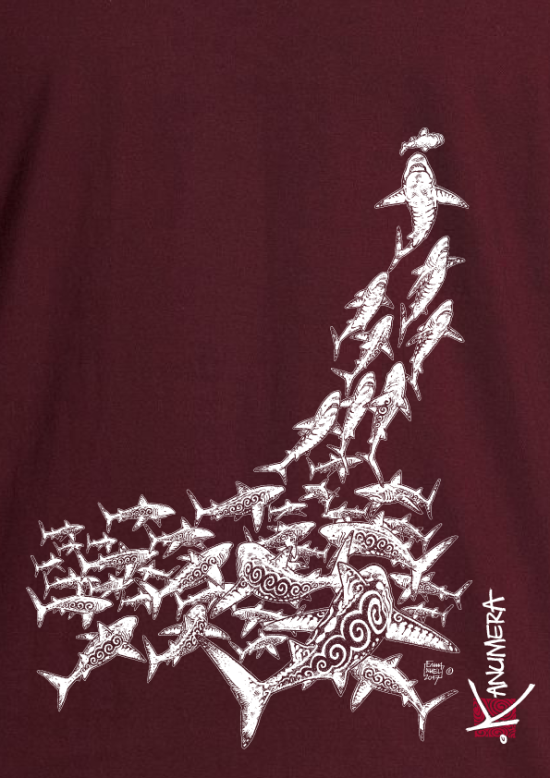 Sharks Attack Adult T-shirt