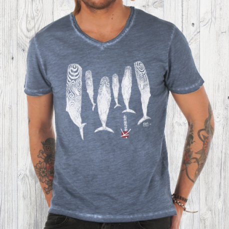 Sperm Whales Vintage T-shirt