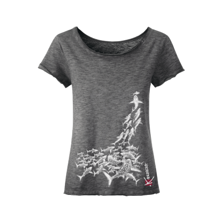 Tee-shirt femme l'Attaque des Requins