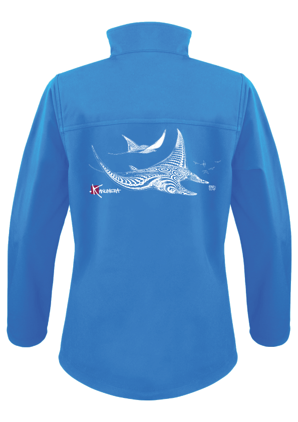 Veste zippée femme Softshell Les Raies Tatoos