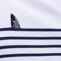 Shark Fin Ladies’ long-sleeved Breton stripe top