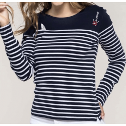 Marinière manches longues Femme L'Aileron de Requin 2