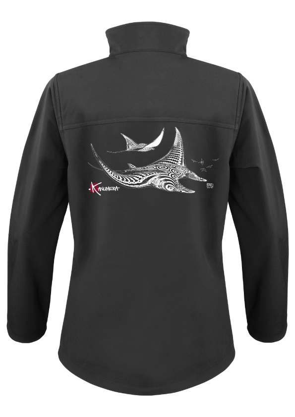Veste zippée femme Softshell Les Raies Tatoos