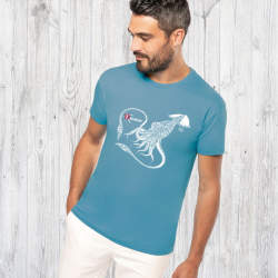 Tee-shirt Bio Le Calamar Tatoo