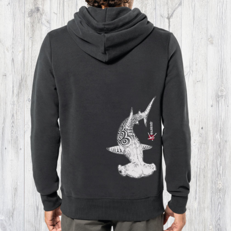 Sweat Capuche Vintage Le requin marteau