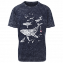 Tee-shirt délavé Le Champ de Baleines