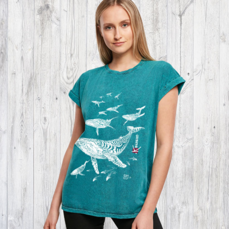 Whales Vintage T-shirt