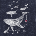 Whales Vintage T-shirt