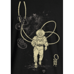 T-shirt Bio La Pieuvre et Le Scaphandrier