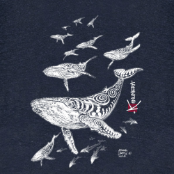 Tee-shirt en Lin Le Champ de Baleines 2