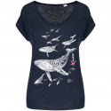 Tee-shirt en Lin Le Champ de Baleines Tee-shirt en Lin Le Champ de Baleines