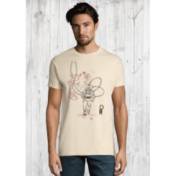 Octopus and Diver organic T-shirt