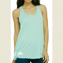 Turtle Flowy Racerback Tank Top