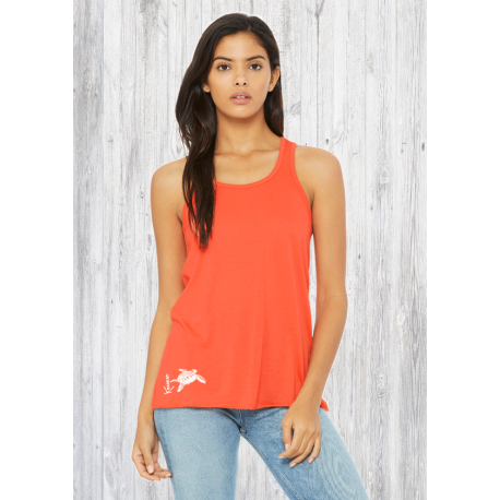 Turtle Flowy Racerback Tank Top