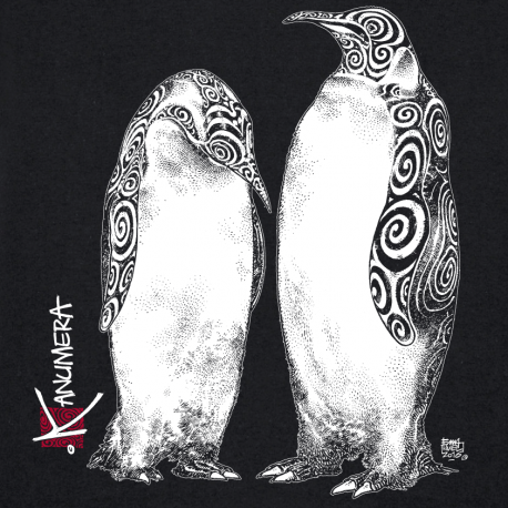 Penguins Organic Adult T-shirt