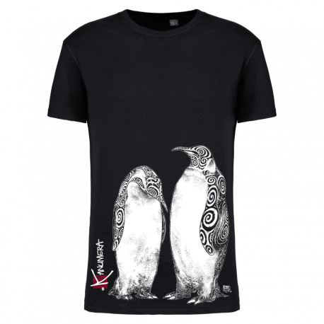 Penguins Organic Adult T-shirt