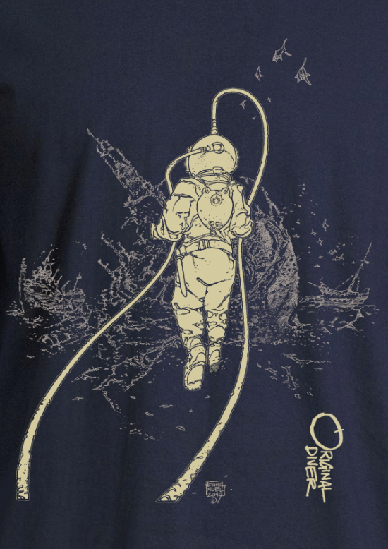 Wrecks and Diver Adult T-Shirt