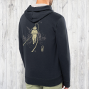 Diver Men’s zipped hooded sweatshirt