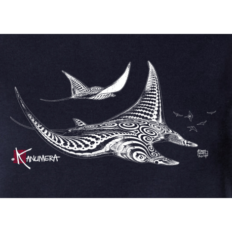 Tee-shirt bio Femme Les Raies