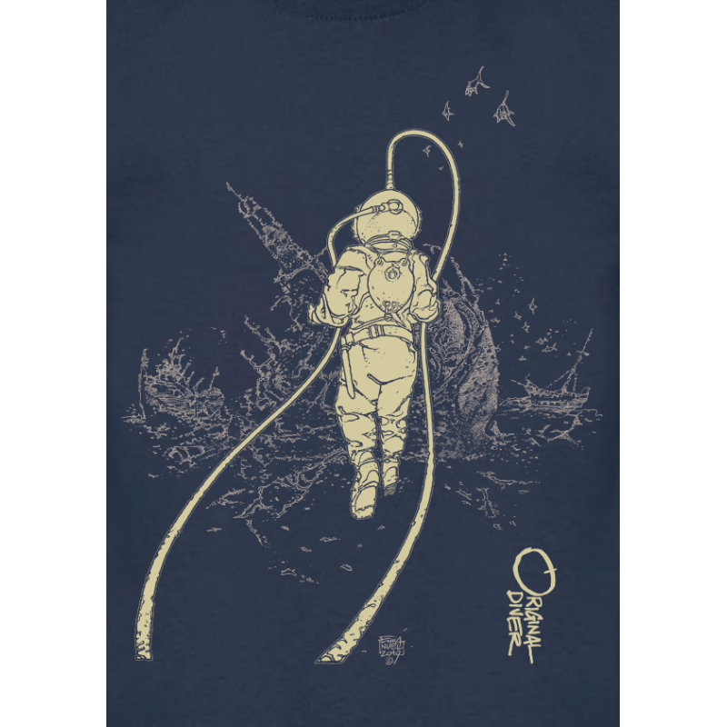 Wrecks and diver Kids T-Shirt