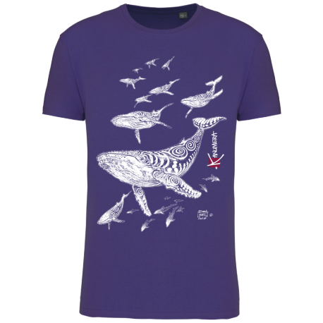 Tee-shirt Bio Le Champ des Baleines