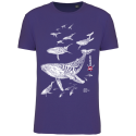 Tee-shirt Bio Le Champ des Baleines Tee-shirt Bio Le Champ des Baleines