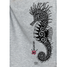 Sweat-shirt Femme Loose L'Hippocampe Tatoo