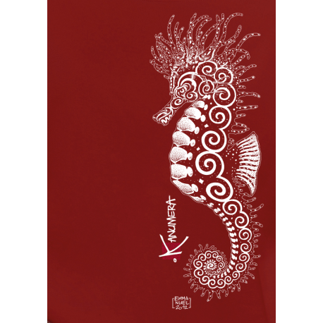 Sweat-shirt Femme Loose L'Hippocampe Tatoo