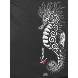 Seahorse Ladies' V-neck short-sleeved organic T-shirt