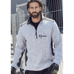 Grouper Men's Knitted Workwear Fleece Half-Zip
