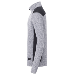 Veste polaire tricoté col zippé Le Mérou