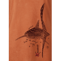 Tee-shirt délavé Femme Le Requin Baleine Tee-shirt délavé Femme Le Requin Baleine