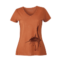 Tee-shirt délavé Femme Le Requin Baleine Tee-shirt délavé Femme Le Requin Baleine