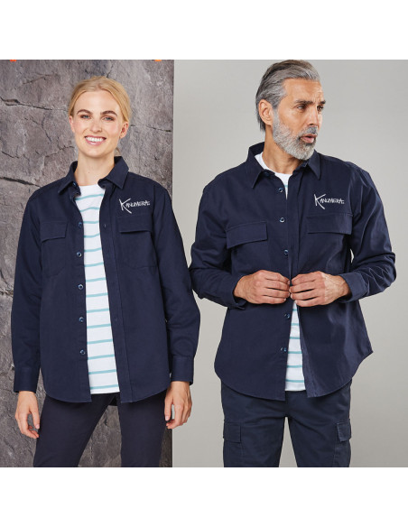 Thresher Shark Drill overshirt