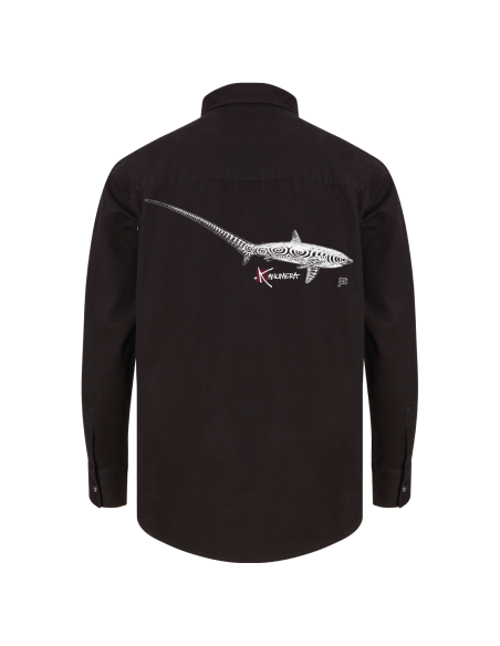 Thresher Shark Drill overshirt