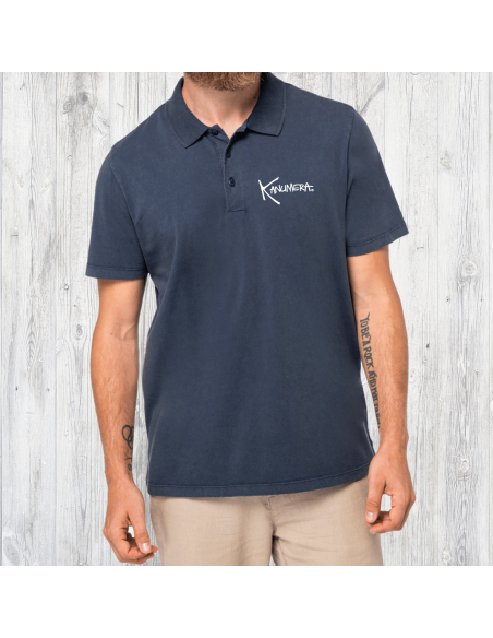 Thresher sharks washed polo shirt