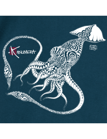 T-shirt Bio Le Calamar Tatoo