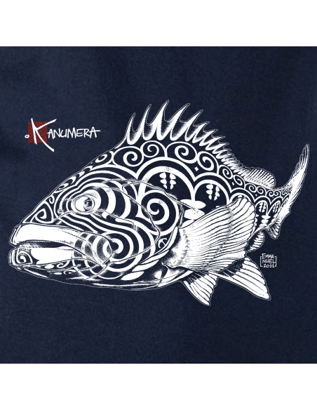 T-shirt Bio Femme Le Mérou tatoo